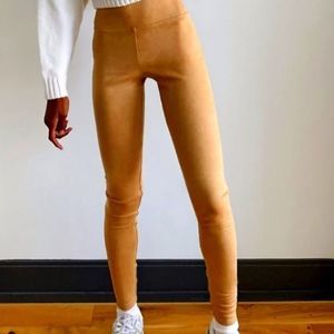 Aritzia Wilfred Free Daria Vegan Suede Pants